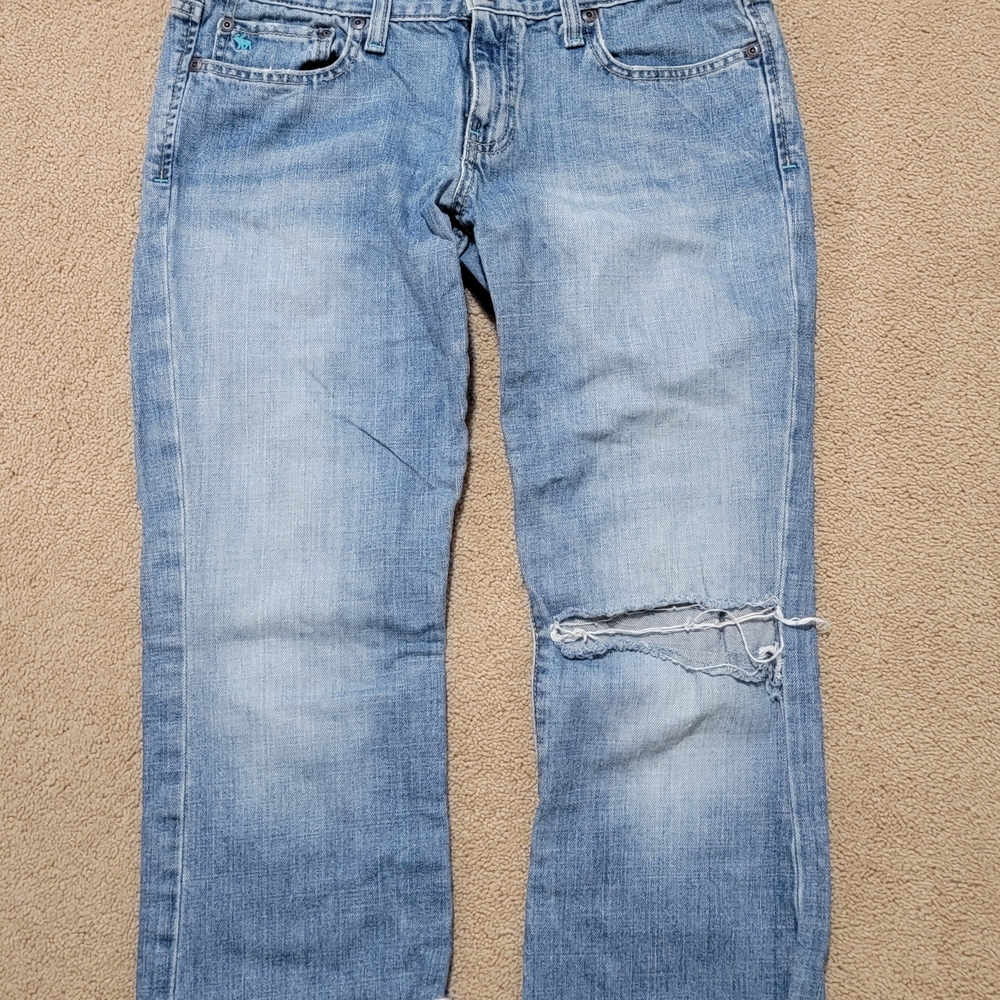 Vintage Y2K Abercrombie & Fitch Cropped Jeans/Womens/Size 6